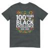 Black History Month 100 Years Of Black Excellence Centennial Tshirt