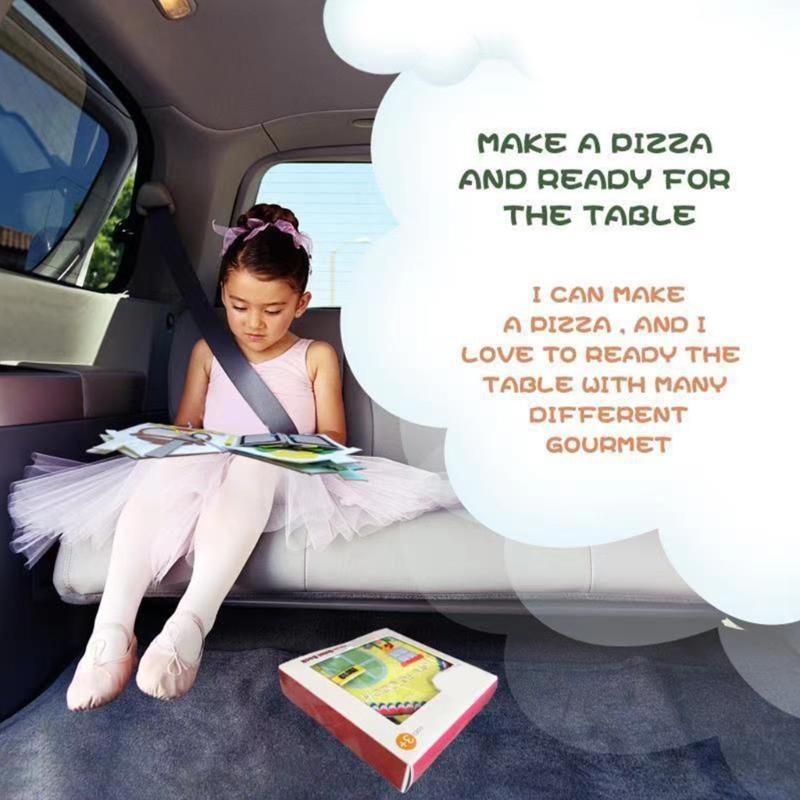 Sensory Activity Book Toddler Quiet Books Brain Developmental Cognitive Fabric Book Toy Preschooler Teaching Aids Book