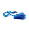 1 Pcs USB Dual Player Converter  Adapter Cable for PS2 PC USB Game Controller with CD Driver