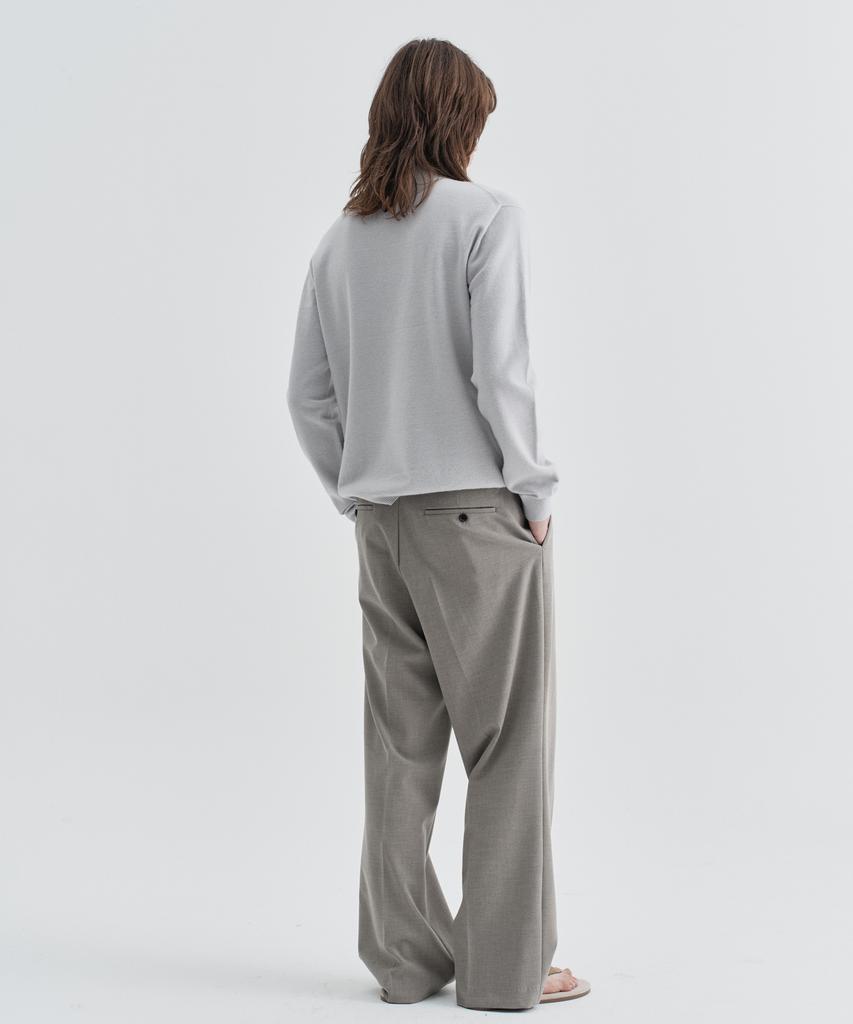 EZIO Classic Straight Slacks_Beige