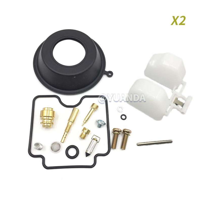 Carburetor Repair Kit for Suzuki XF650U XF650 XF 650 Freewind 1997-2002 Float with Vacuum Diaphragm