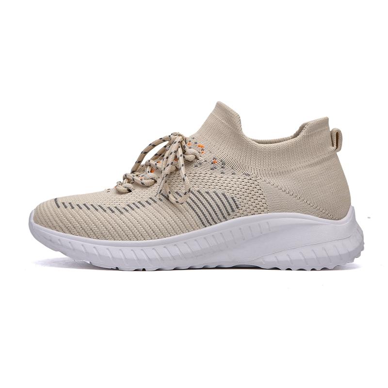 fashion New Women's Ultra-light Large Size Flying Woven Casual Running Shoes Fashionable and Personalized Women's Exquisite Sports Shoes
