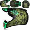 Four Seasons Motorcycle Off-road Helmet for Men and Women, Electric Bike Helmet, Mountain Bike Off-road Helmet, Racing Speed Descent Pedal