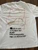 T-shirt da uomo Jean Michel Basquiat Bianca Empire XL Girocollo Icona Artistica NYC Street Alta