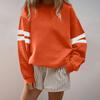 Ladies' Fashionable Solid Color Long Sleeved Sweatshirt