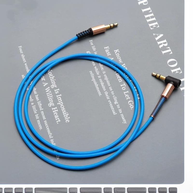 1 Stück Klinke 3,5 mm Stecker auf Stecker Auto Aux Kabel Aux Audiokabel 3,5 mm Lautsprecherkabel für Aux-Kabel Kopfhörer