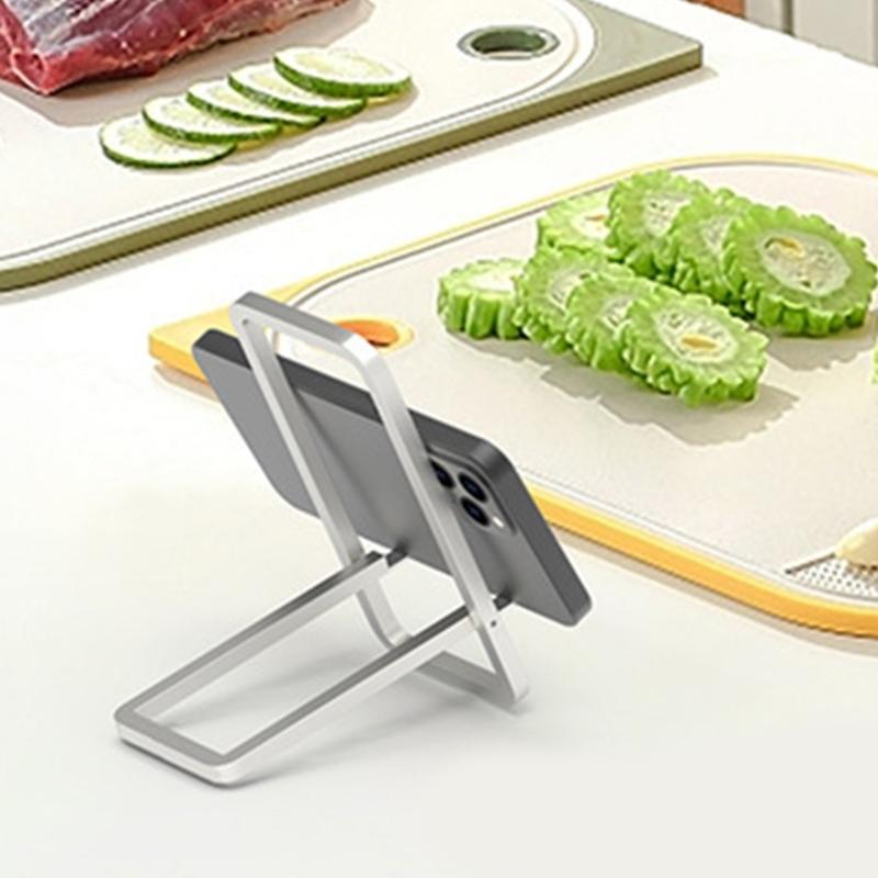 Small Foldable Phone Holder Adjustable Angles Mobile Stand Easy to Carry Universal Compatibility for All Smartphones