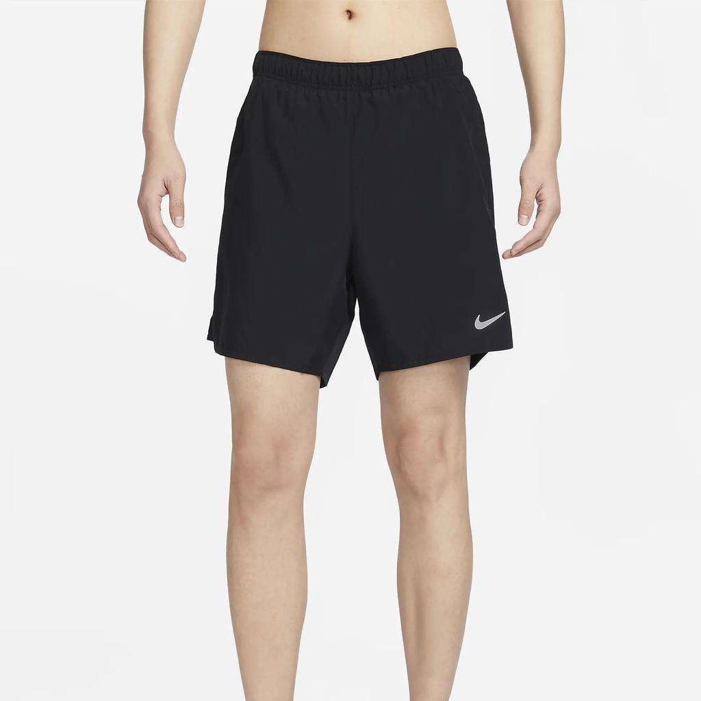 Nike Solid Color Logo Drawstring Shorts Men Bottoms Black DV9358-010