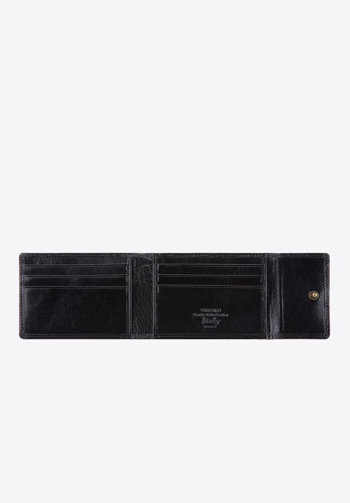 Wittchen Men's Leather Card Case, Simple Black, Natural Leather