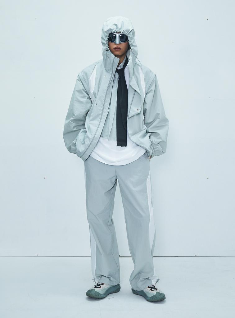 Sogen Side Line Nylon Banding Pants