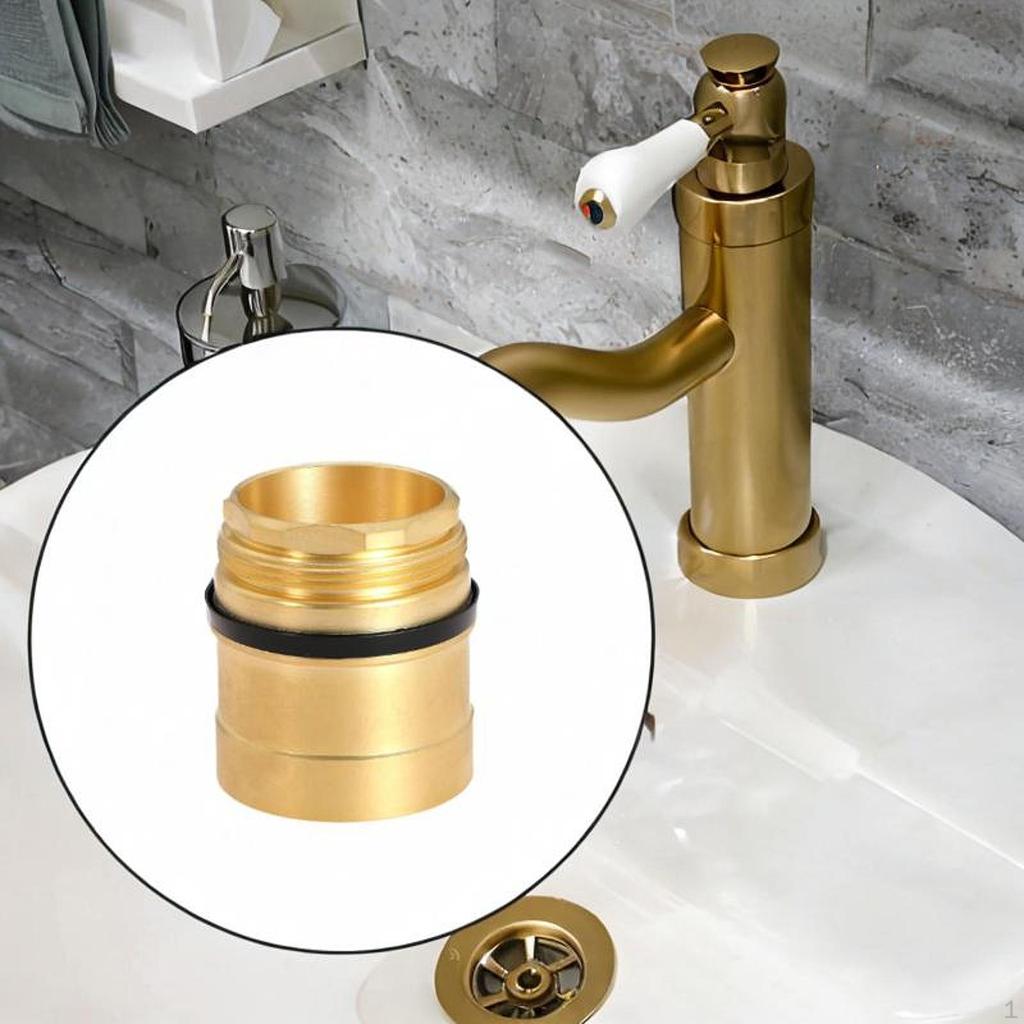 RP51503 Bonnet Nut Easy to Install Brass for Household Faucet Cartridge Professional Leakproof