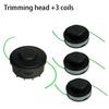 Heavy Duty Trimmer Head Lightweight Design Grass Cutting Head  Garden Maintenance