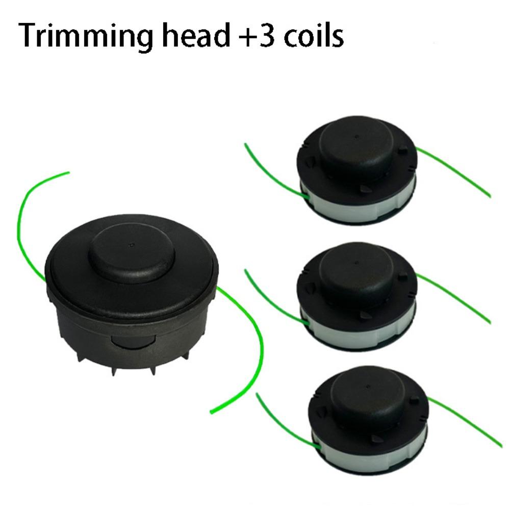 Nylon/Metal Mower Head Heavy Duty String Trimmer Parts Brush Cutter Attachment  Outdoor Use