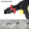 Angle Adjustable High Pressure Washer Nozzle Sprayer with 1/4" Quick Plug Connect 3000 PSI Car Wash Cleaning Garden Water Gun