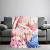 Re Zero Rem Printed comfortable and soft sofa, living room bed, bedroom blanket suitable for travel and gifts
