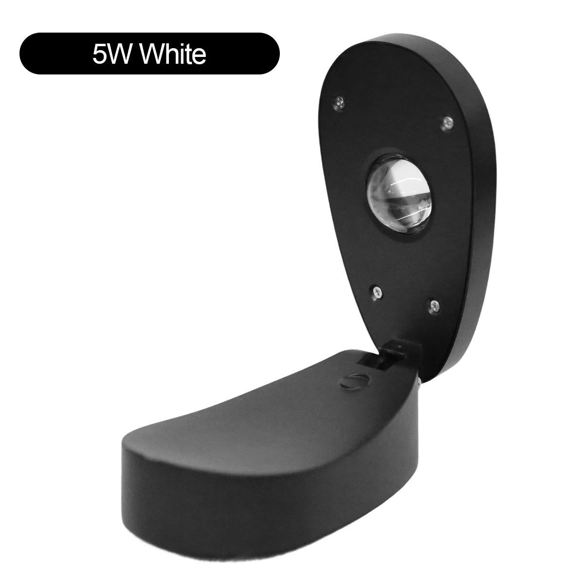 

5w Led Wall Lamp Creative Light 85-265v 90 Degree Angle Cool Warm White Rgb With remote Mounted Waterproof Ip65 For home Bedroom