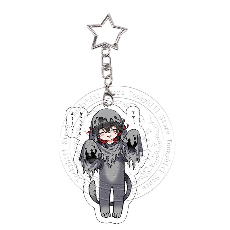 Heksenhoed Atelier Cartoon Acryl Sleutelhanger Kawaii Student Gagaga Qifrey Prachtige Sleutelhanger Karakters Hanger Verjaardagscadeau