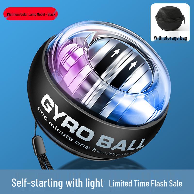 Powerball 100kg Silent Auto-Start Wrist & Arm Strength Trainer for Men - 60 Exercise Modes