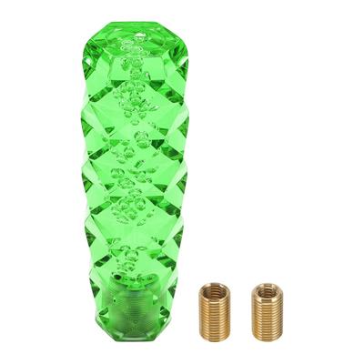 INFINAUTO Diamond Pattern Crystal Shift Knob 15cm Universal Automatic and Manual Car Gear Shift