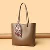 New Stylish Women's Synthetic Leather Shoulder Bag Lightweight Crossbody Purse Handbag with Zipper Closure Durable Shopping Tote