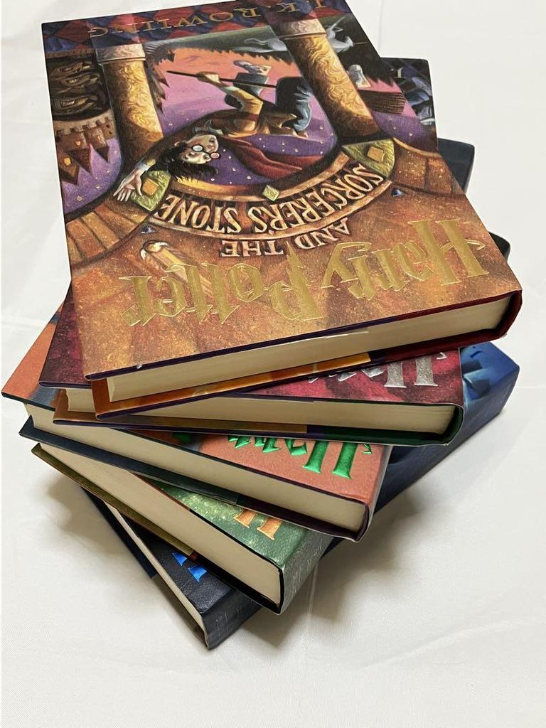 [USED] Harry Potter 5-volume set (5-volume set) with storage box and paper box