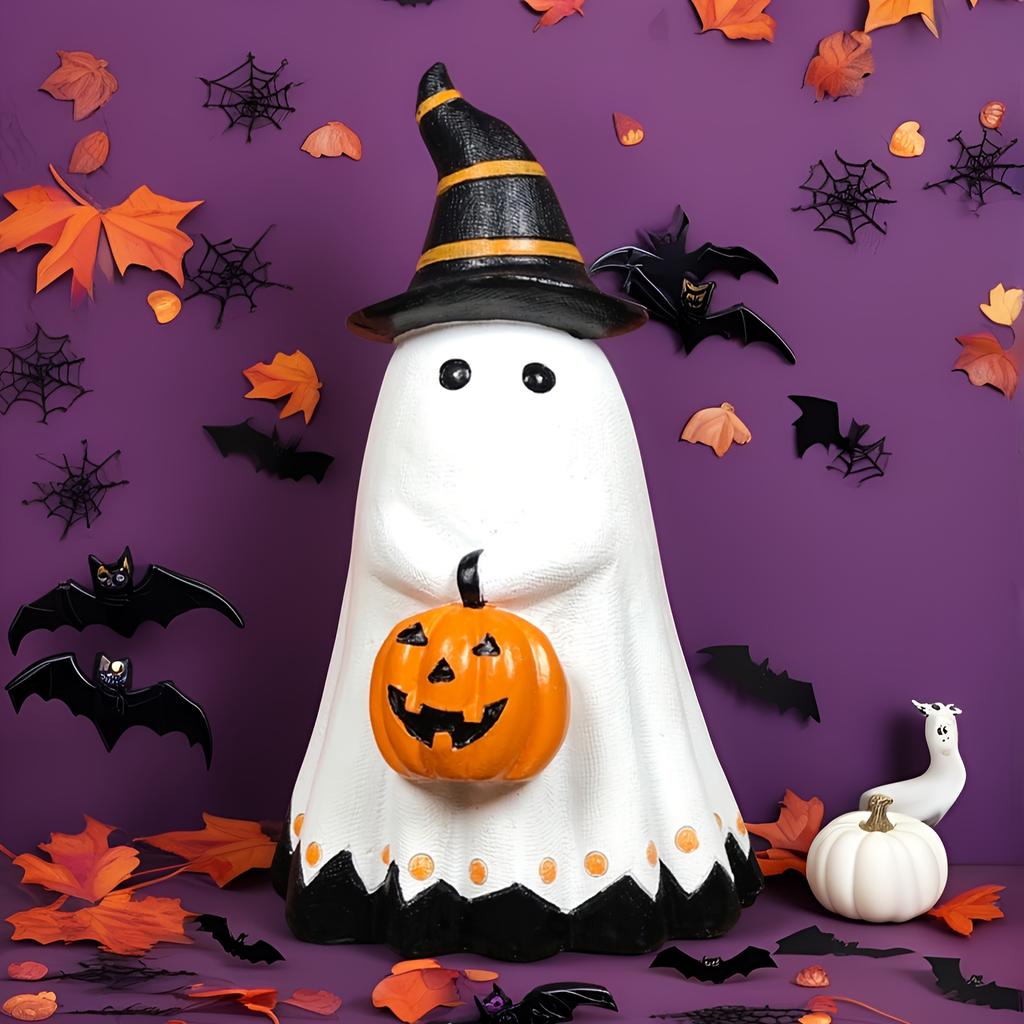 Halloween-Themed Decoration, Halloween Table Decoration Set, Cute Ghost Decorations Paired with Halloween-Themed Decorations