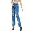 Trendy Handmade T-shirt Blouse And Jeans Clothes Outfits For 11 Inch Barbie Dolls