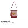 Champion Fabric Crossbody Bags Medium Unisex Milk White/Ash Red, Medium Blue Denim/Navy U5AACPU02
