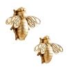 Erhöhte Bienen Wandkunst in Antik-Gold-Farbe für individuelle Präsentation oder Arrangements an dekorativen Innenräumen