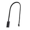 4-Pin Connector PWM Fan Hub Black Power Splitter Connector Fan Splitter Cable  PC Case Internal