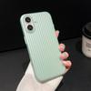 Luxury Natural Titanium Pc Case for For Iphone16 15 14 13 Pro Max Plus Electroplated Grating Corrugated Hard Back Cover Phone Case