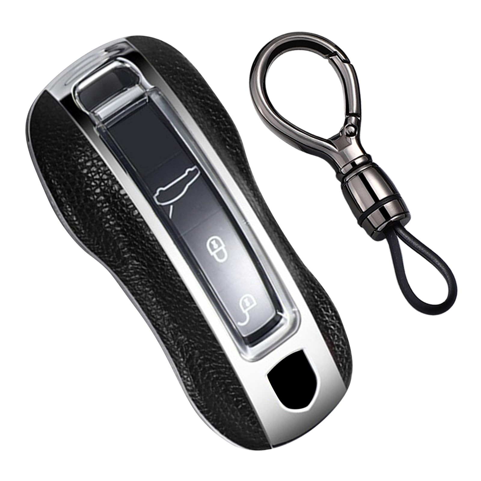 

[TECART] Porsche Dedicated Key Case, Key Cover, Key Holder, Smart Key Case, Fits Porsche