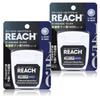 Of Reach 1450 Dental Floss 50m Interdental Cleaner Waxed Suitable for Beginners [Set 2] Fluoride-infused -