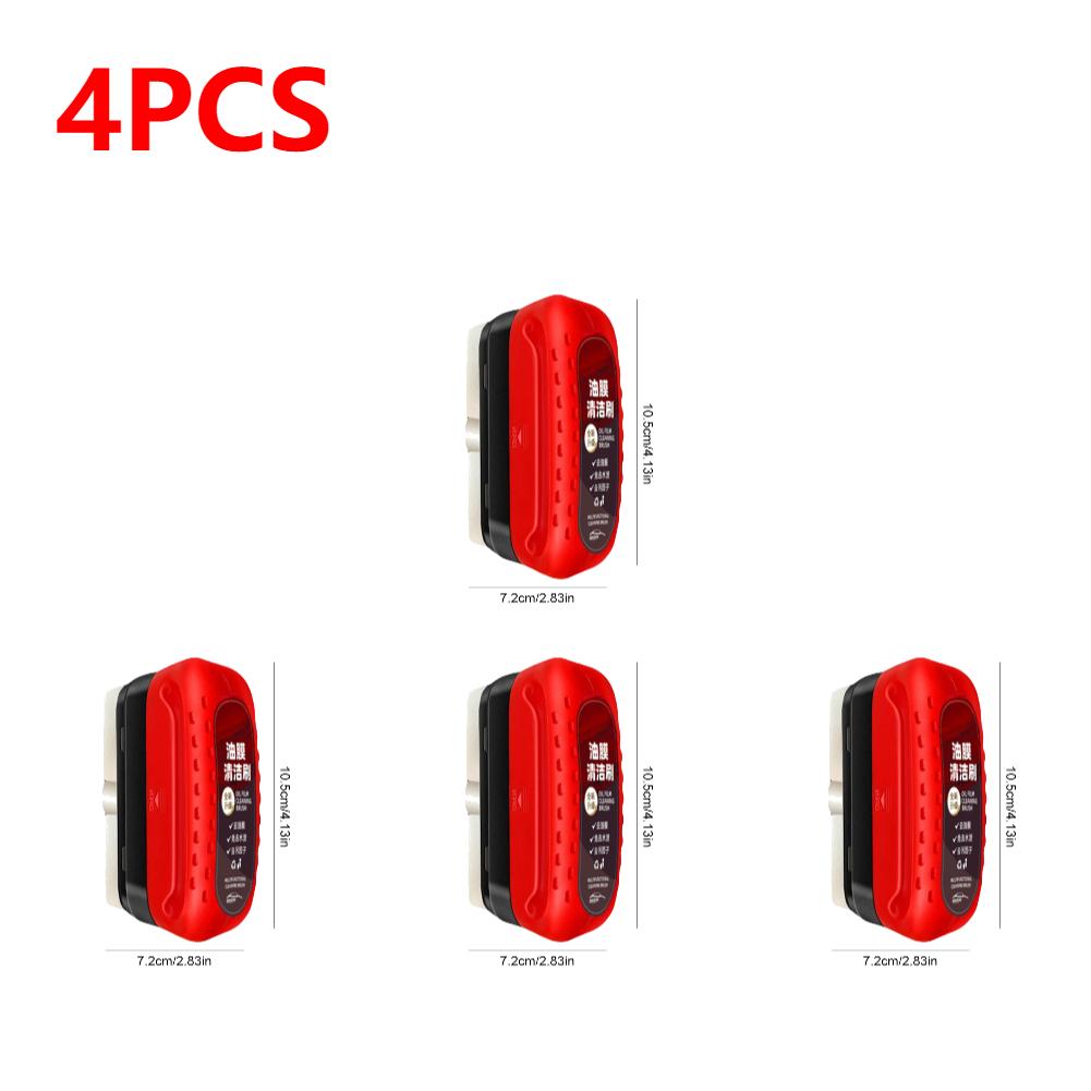 1-10PCS Car Glass Cleaner Cleaning Agent Restoring Windshield Luster Strongly Remove Dirt Glass Cleaning Brush Oil Film Remover