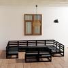 Garden Furniture Set 11 Pcs Solid Pine Wood