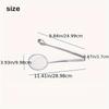 Stainless Steel Frying Oil Filter Clamp, Kitchen Food Strainer Scoop, High Temp Oil Drainer Tool