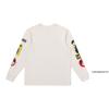 X BE@RBRICK Collaboration FW23 Comfortable Printed Multicolor Long Sleeve T-Shirt Men tops White LMT007014203493K14000