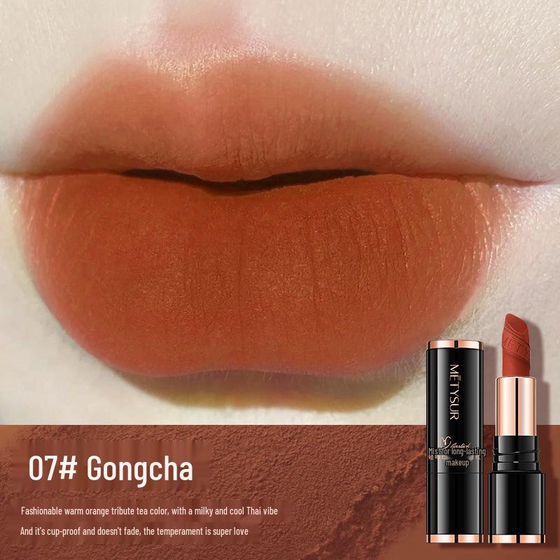 

Meiti Xiu Матовая помада Velvet Mist, стойкая, не отпечатывается