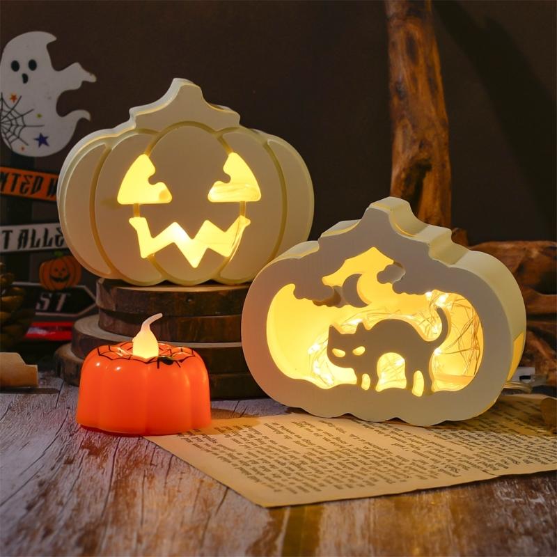 Food Grade Silicone Pumpkin Carving Mold  Hollow Out Craft Set For Halloween Lamp And Home Decoration