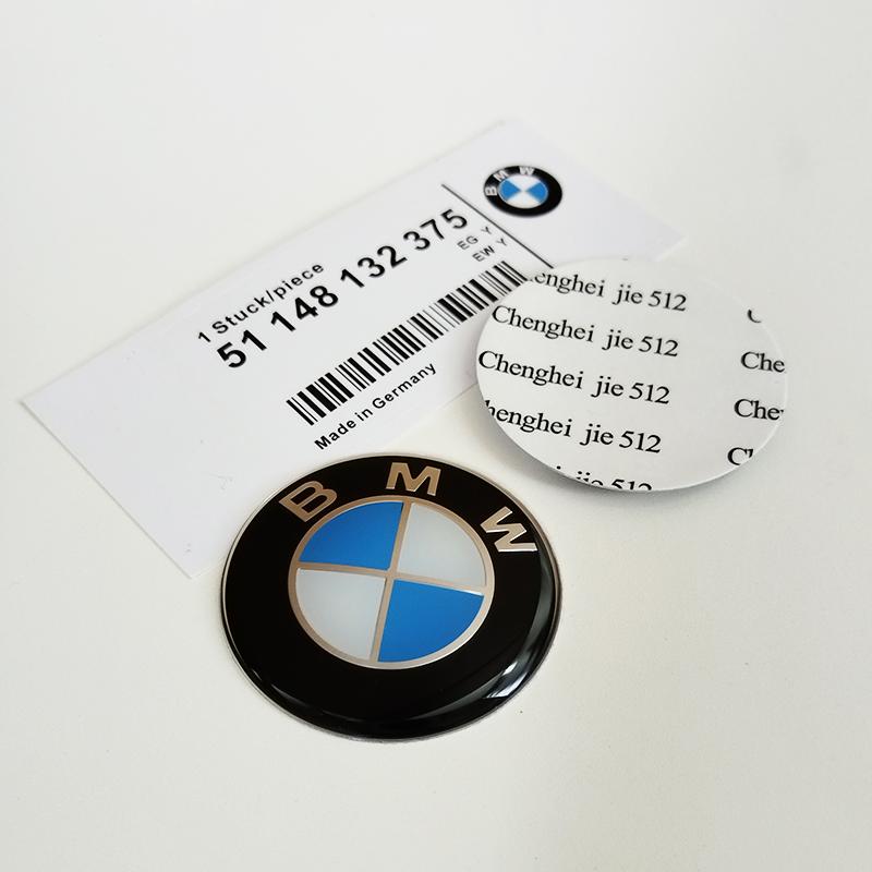 For BMW M X1 X3 45mm Car Steering Wheel Cover Badge Emblem Logo Sticker For BMW E46 E39 E90 E36 E91 E62 E87 E53 F15 F16 F20 F30 X1 X3 X5 M3 M5 CUZ1