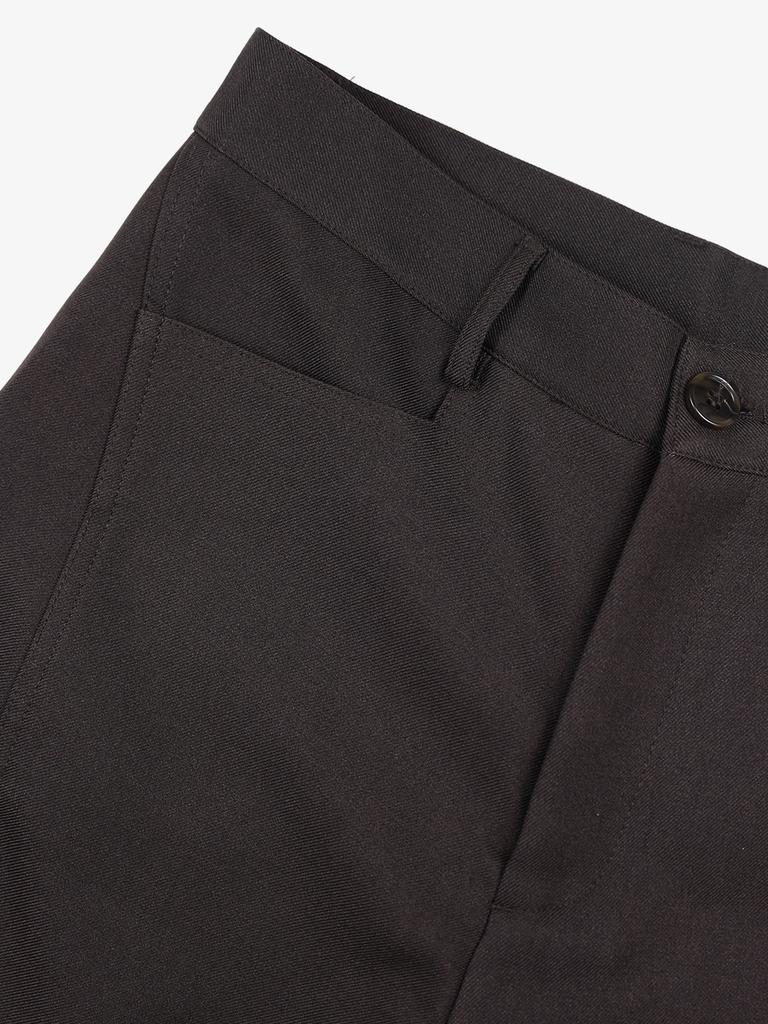 Ousa Cut-Out Dart Slacks - Brown