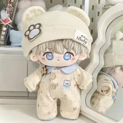Rozkošné oblečení pro panenky pro 20cm bavlněné panenky Body Kombinézy pro bavlněné panenky Náhradní oblečení Oblečení Doplňky pro panenky