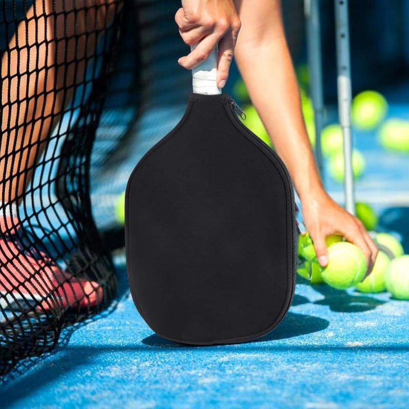 Pickleball Paddle Cover Neoprene Sleeve With Zipper | Waterproof  Dustproof Protector For Pickleball Racket one size