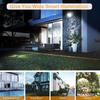 106 LED Solar Light Outdoor Waterproof With Motion Sensor Floodlight Remote Control 4 Modes For Patio Garage Backyard