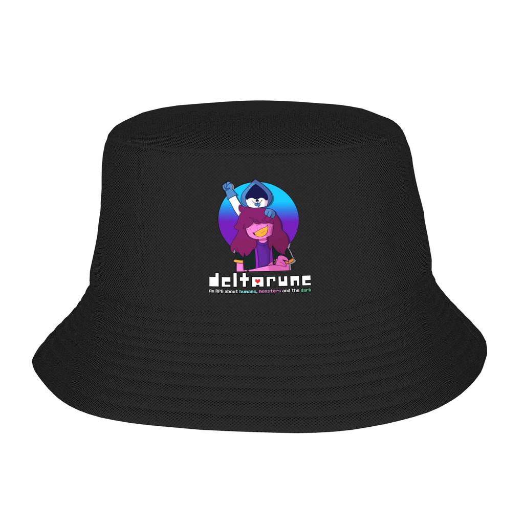 Frühlingspicknick Kopfbedeckung Deltarune Gaming Stuff Eimerhüte Trendiger Unisex Sonnenhut Bob Fischer Unisex Kappe Outdoor