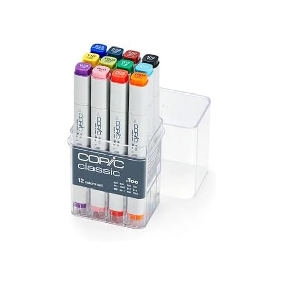 Copic Too Copic Classic 12 Color Set