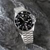 Casio Collection personnalisée MDV 106 1 Mouvement à Quartz Bracelet en Acier Inoxydable Montre Unisexe Cadran Noir MDV-106-1A(Watch4--)