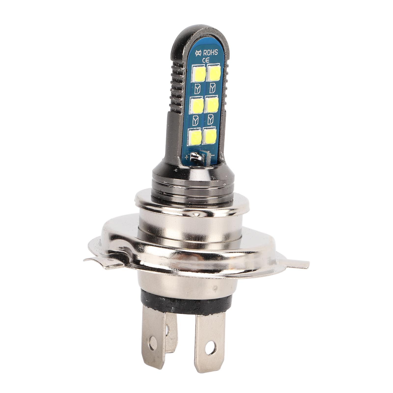 

12 светодиодная H4 светодиодная фара мотоцикл электромобиль 3 когтя мотоциклетная передняя лампа IP68 1080 лм 6000 К