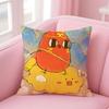EEggy Party Cushion Cover Pillow Case Soft Friendly Fabric  Concealed Zipper