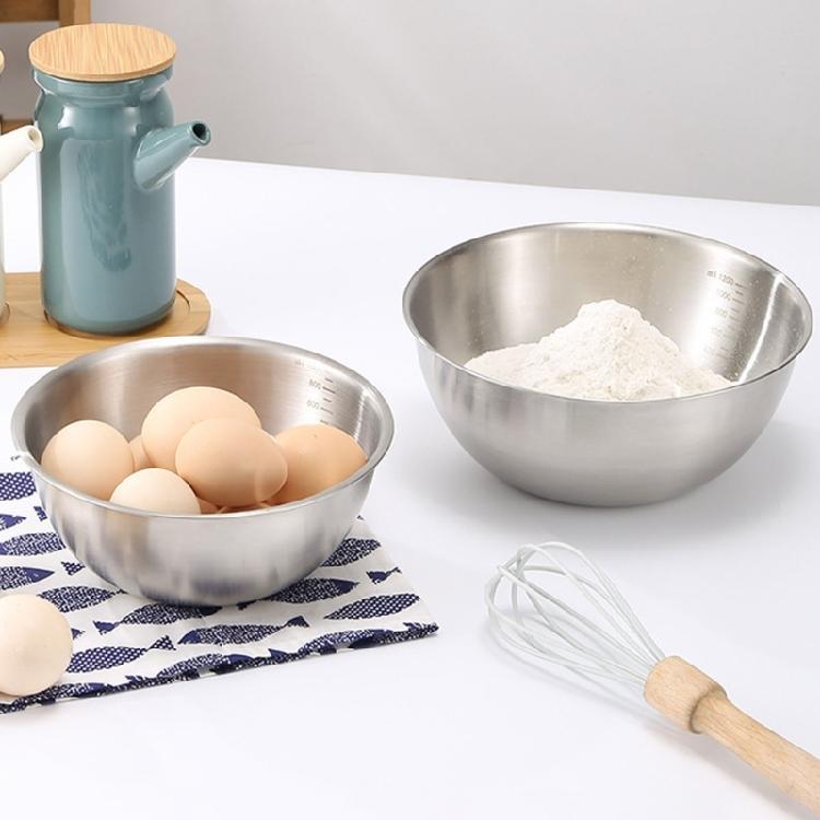 Mixing Bowl Easy to Clean Cooking Basins StainIess Steel Material Nesting Bowl